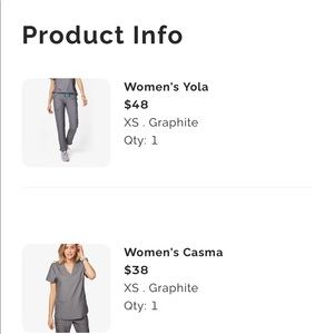 Figs Scrubs!!! Never worn!!! XS